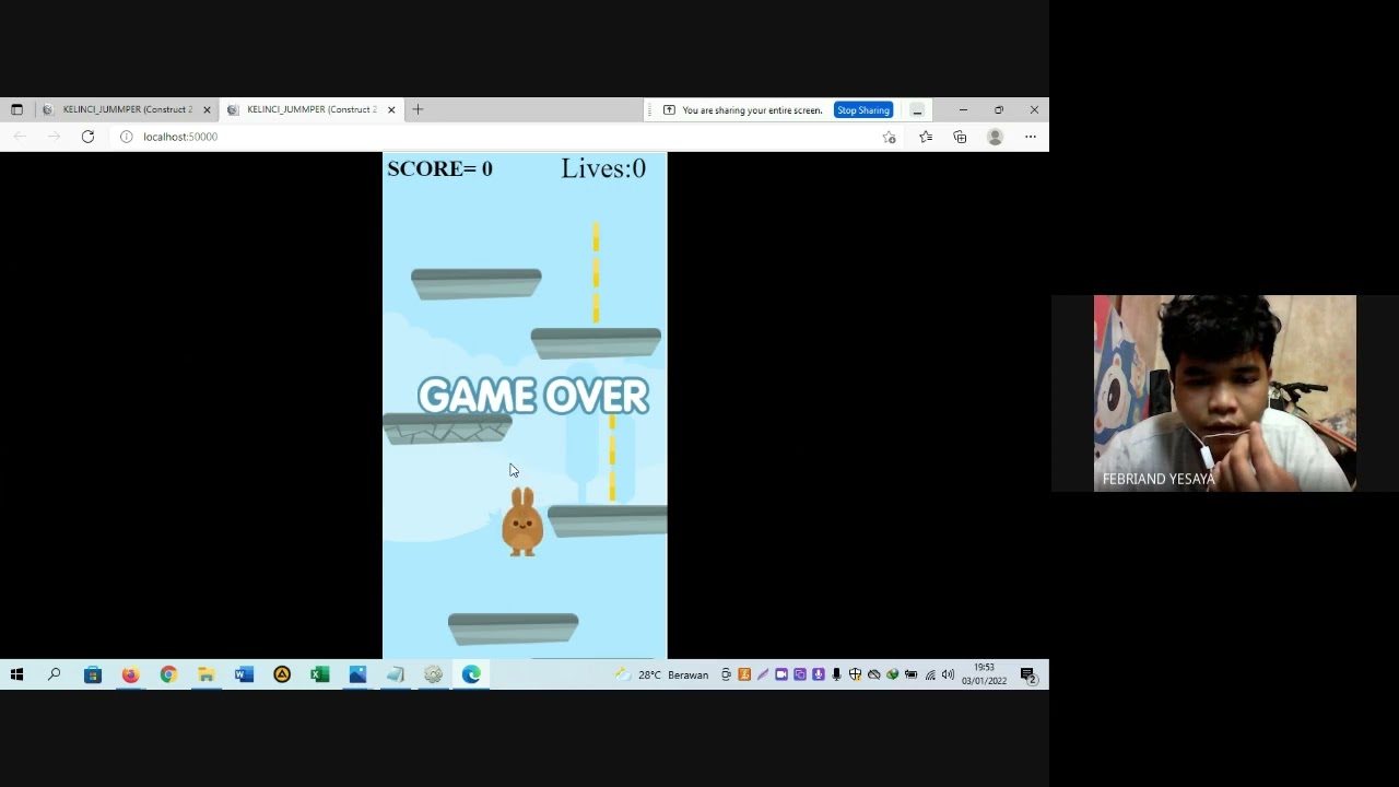 KELINCI JUMMPER (UAS ANIMASI TI2018)