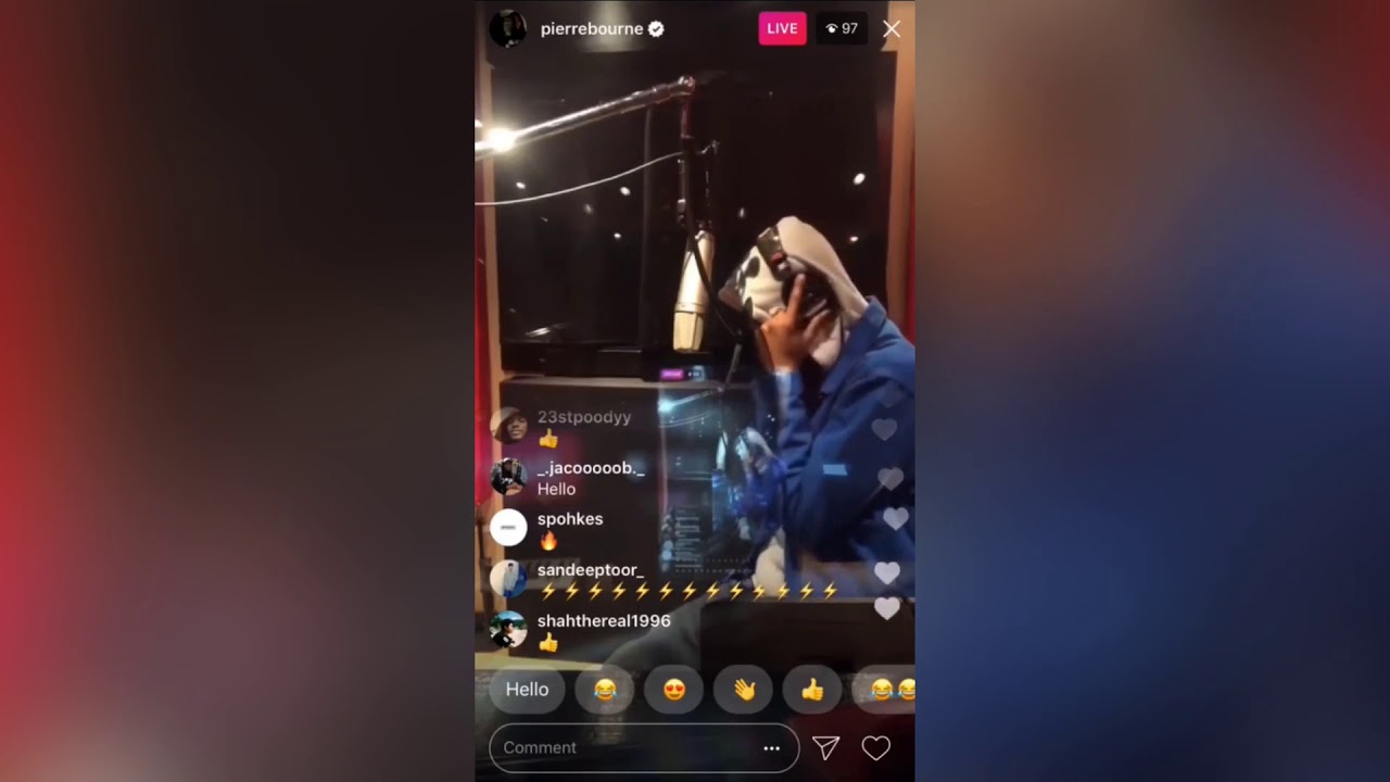 Pi’erre Bourne In The Studio Recording “Motto / That’s A No”