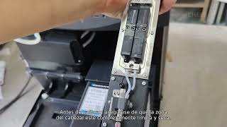 Tutorial de calibración de alto voltaje impresora Videojet 1240 CIJ