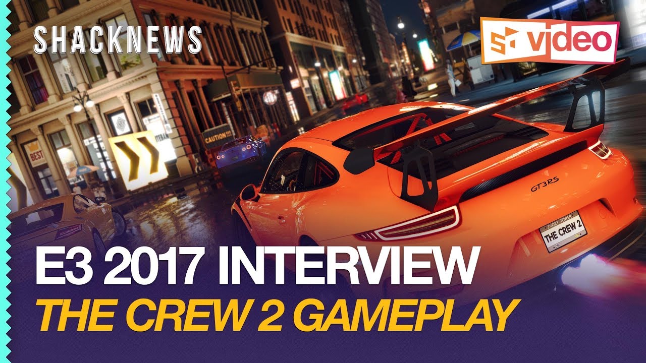 The Crew 2 racing game interview