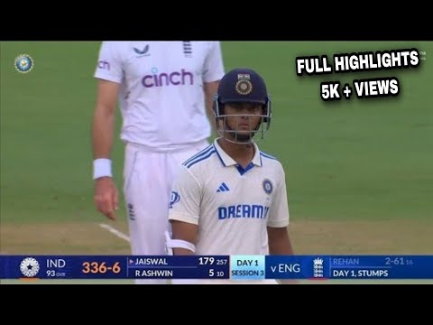 India vs England 2nd Test Day 1 Full Match Highlights,IND VS ENG 2ND ...