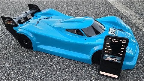 Arrma Infraction GT 8S , Castle XLX2 TP 4070, Just backing my pb of 155 mph.