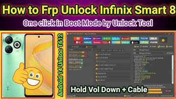 Infinix Smart 8 Hard Reset + Frp unlock tool | 2025