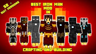 Best Iron Man Mod with 50+ Suit Versions in crafting and building | Daosao gamers screenshot 3