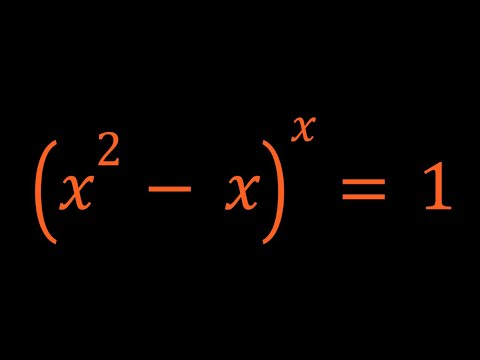 An Exponential Equation