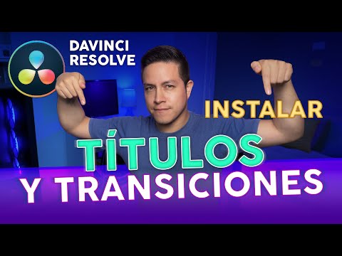 💡Cómo instalar TÍTULOS y TRANSICIONES en DaVinci Resolve - Tu títulos no funcionan?