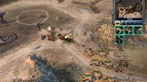 Command&Conquer 3 Tiberium Wars Walkthrough Act 3 Mission 2 1-3