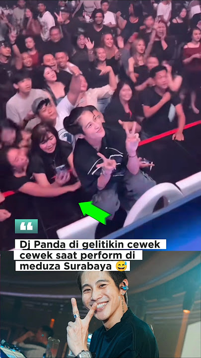 DJ Panda Digelitikin Cewek-Cewek 😂#djpanda #shortvideo #artist #viralvideo