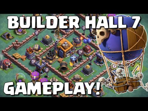 Clash of Clans | BUILDER HALL 7 UPDATE! CoC New Update Gameplay - Drop Ship Attack!