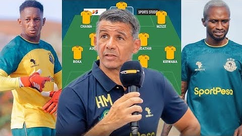 Kocha MILOUD HAMDI Atangaza Kikosi cha YANGA Kinachoanza Dhidi ya SIMBA Mechi ya Ligi Kuu 2024/2025