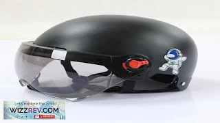 New Men Motorcycle Helmet Woman Electric Motor Car Scooter Bike Open Face Review screenshot 5