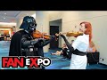 Violin Girl Surprises Cosplayers with their Themes - Fan Expo Sunday
