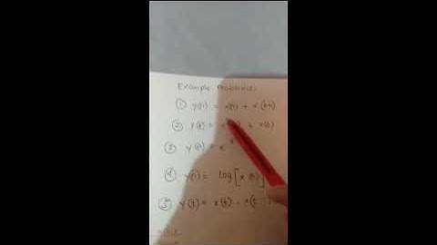 MEMORY AND MEMORYLESS OF A SYSTEM