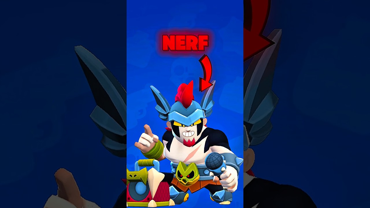 Top 5 Brawler da NERFARE #shorts #brawlstars