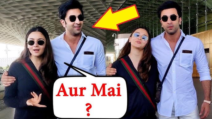 Alia Bhatt And Ranbir Kapoor Spotted At Airport - Masala