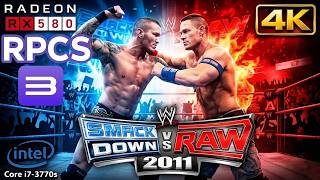 WWE SmackDown vs. Raw 2011 FPS Boost Settings! | RPCS3 Test (i7 3770 + RX 580)