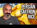 Persian Saffron Rice: In-depth Recipe! دستور کامل پخت برنج زعفرانی ایرانی