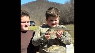 Our 1st video! Chief Logan State Park fishing!! 