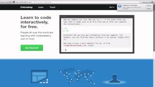 Introduction to Codecademy