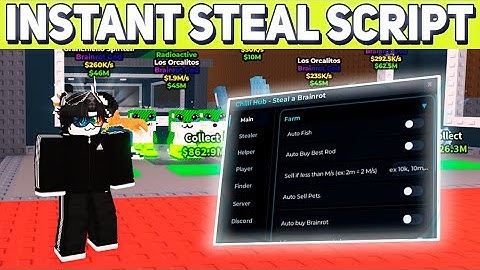 Steal A Brainrot Script Hack — Fast Steal, Desync V4, Anti Hit, Dupe, Fly, Brainrot Spawner & More!