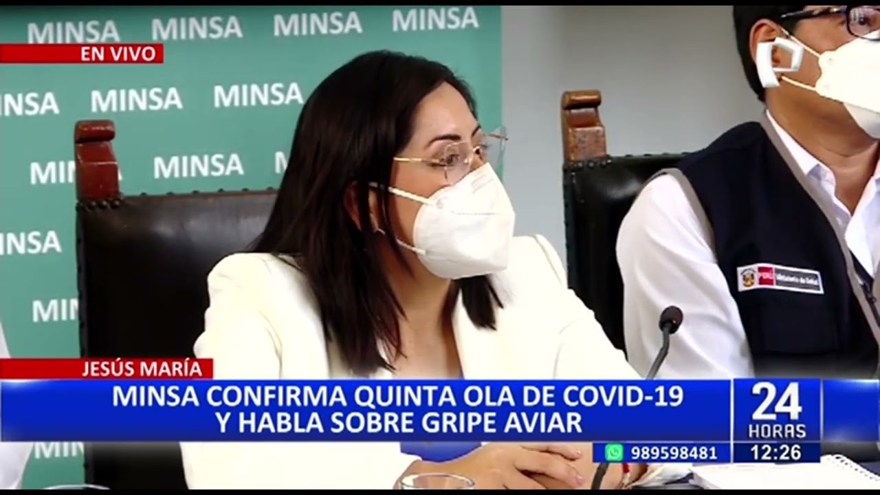 Covid-19: Minsa confirma que el Perú enfrenta una quinta ola de coronavirus