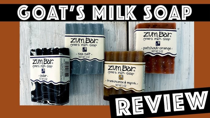 Zum Bar Goat's Milk Soap, Lavender/Lemon & Patchouli - 3 oz bar