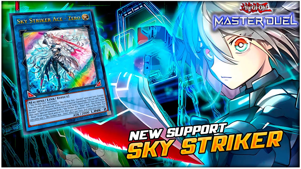 Insane NEW Support! Sky Striker Deck! Sky Striker Ace = Zero! | Yu