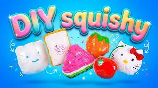 How To Make Easy DIY Squishy / Things To Do When You're Bored / Creative Things / School Project