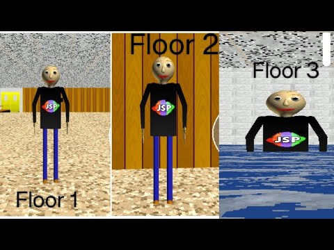 Baldi's basics fun new school plus ultimate edition Floor 1/3 - YouTube