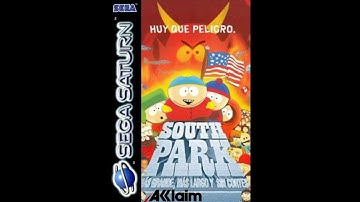 South Park Bigger, Longer, & Uncut Spanish Sega Saturn Bootleg Game over
