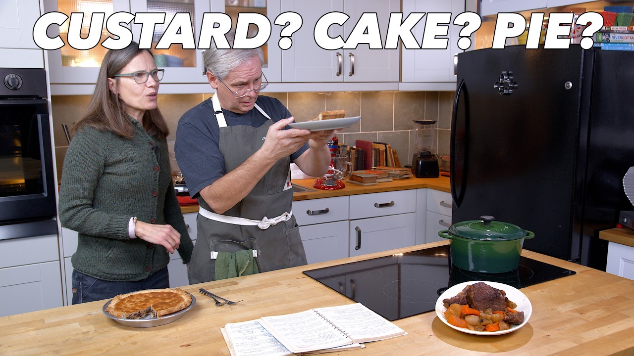 Заварной крем или кекс? Этот старинный рецепт пирога нас удивил!