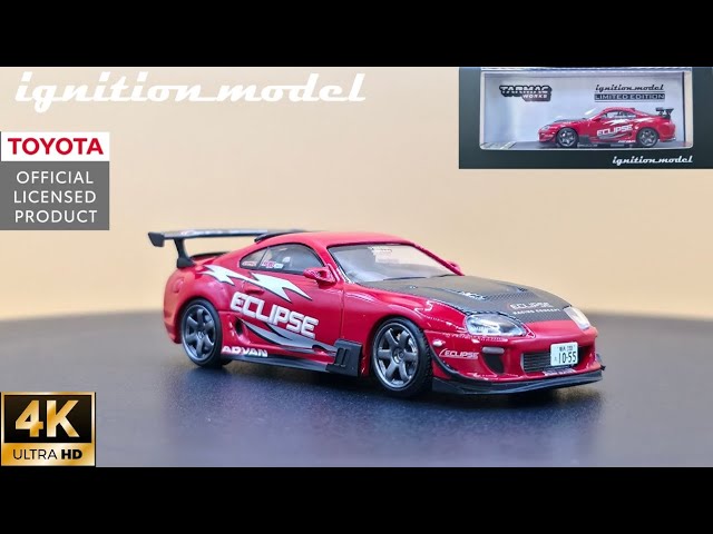 Ignition Model 1/64 Toyota Supra (JZA80) RZ Red - Tarmac Special
