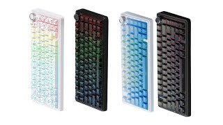  Bàn phím cơ Silent không dây AULA F75 - Hỗ trợ hotswap - LED RGB