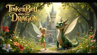 Tinker Bell and The Dragon | Magical Adventure Story for Kids | Fairy Tale  KidsLearn English story