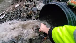 Culvert Failure/ Washout From Last Year, Area Stabilized