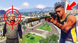 Franklin Become Powerful Hitman of Los Santos in GTA 5 | SHINCHAN and CHOP