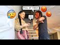 TELLING MY BOYFRIEND MY EX WANTS TO FIGHT HIM TO SEE HOW HE REACTS!!