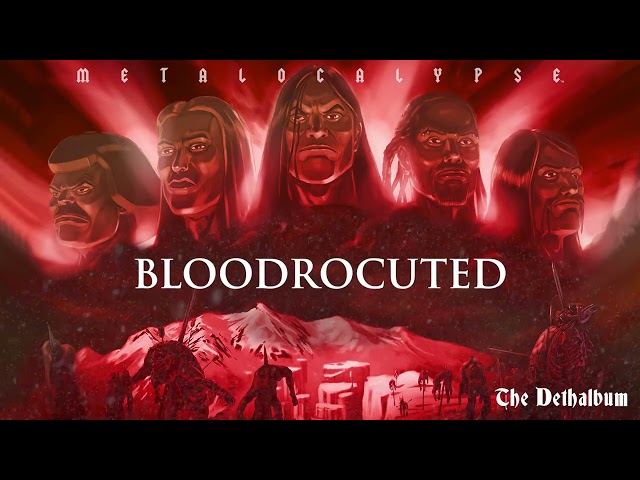 Metalocalypse: Dethklok | Bloodrocuted (Lyric Video) | Adult Swim class=