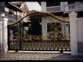 Iron Gates Ornamental Custom Design Artistic Estate Main