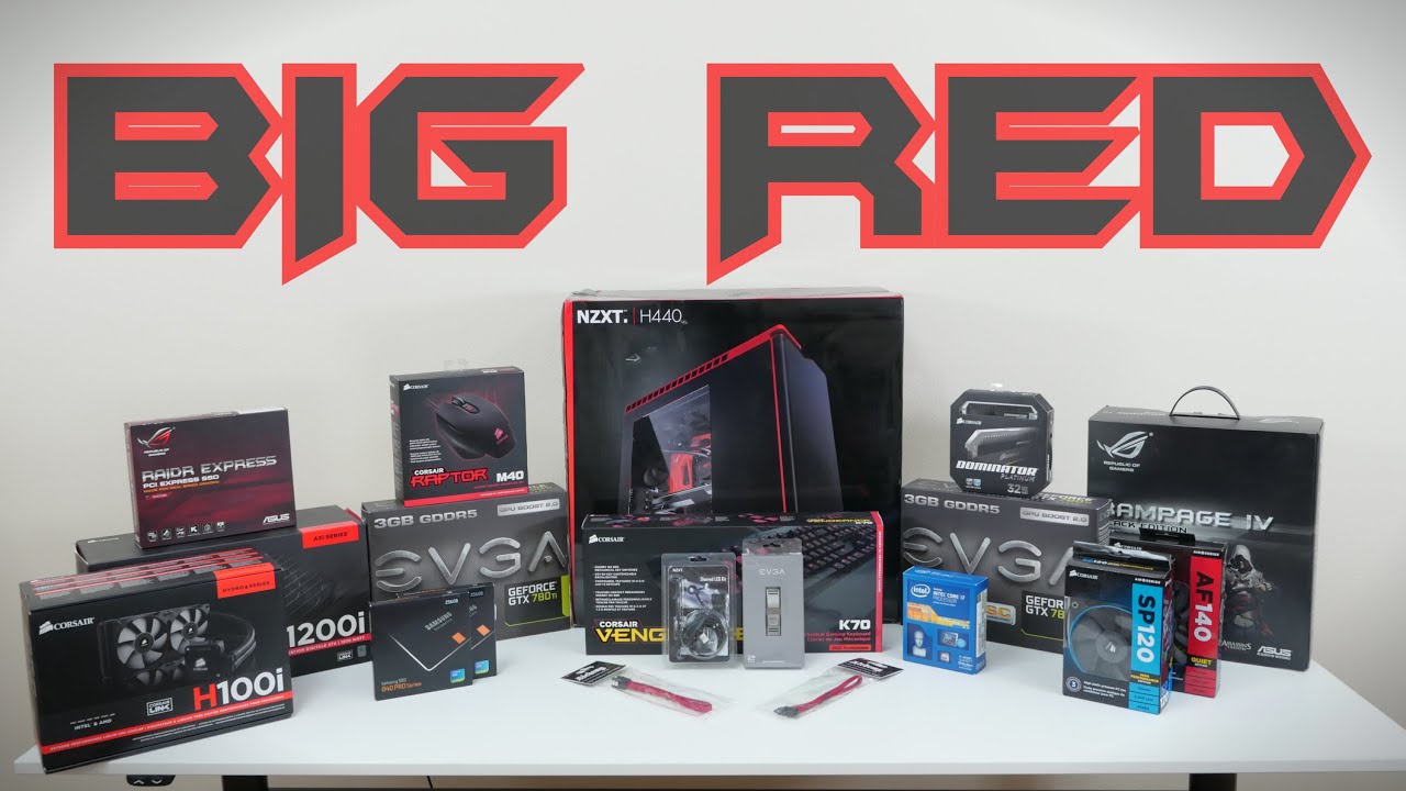 Ultimate Gaming PC #3 BIG RED - Part Selection (4K) Part 1 - YouTube