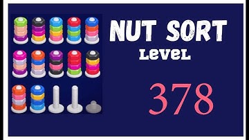 Nut Sort Level 378 Walkthrough | Nuts Sort Level 378