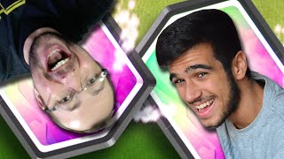 Nery Vs. Gelli - CARTAS NÍVEL MÁXIMO no Clash Royale