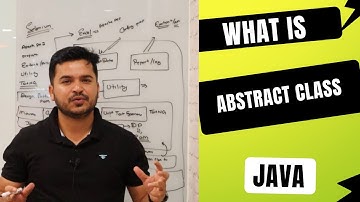 Abstract Class in Java and Usage in Selenium