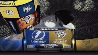 PS4 NHL 15 Tampa Bay Lightning Vs Nashville Predators