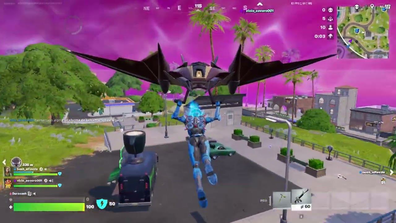 GANAMOS POR BUSH.#fortnite #fortniterisas #fortniteclips #gaming #gamer #auronplay