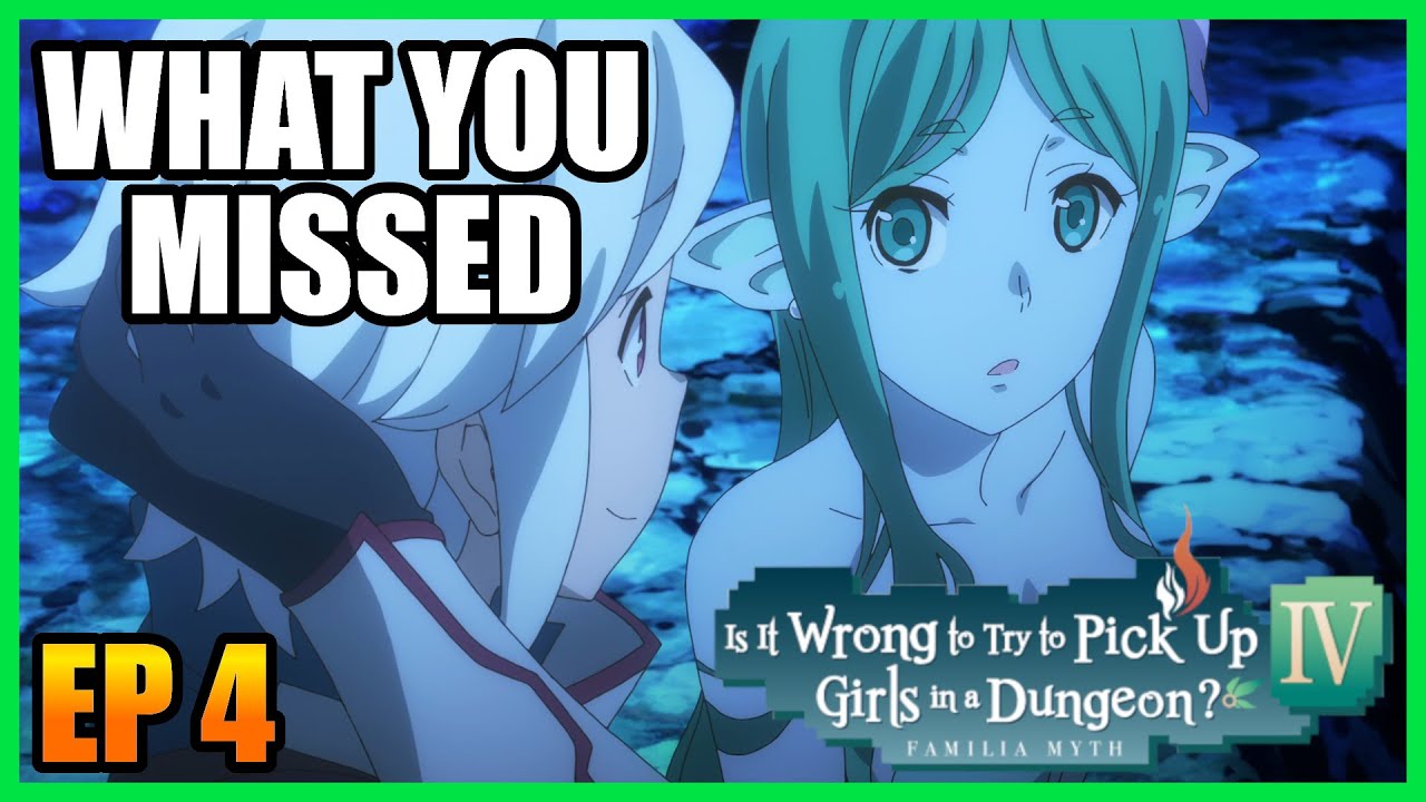 A Mermaid's Charm - Cuts and Changes - DanMachi Season 4 - Episode 4 