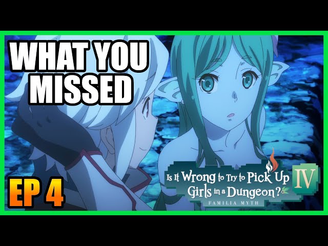 A Mermaid's Charm - Cuts and Changes - DanMachi Season 4 - Episode 4 