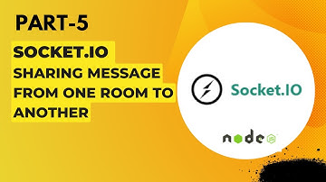 SocketIO sharing message from one room to another - NODEJS - PART 5