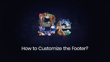 How to customize the footer?