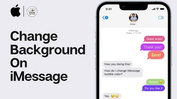 How to Change Background on iMessage Messages (iOS 17)